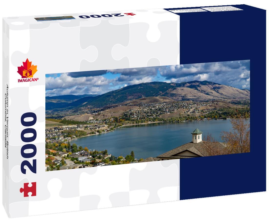 Autumn in Vernon, British Columbia, Canada 2000pc Panoramic Puzzle