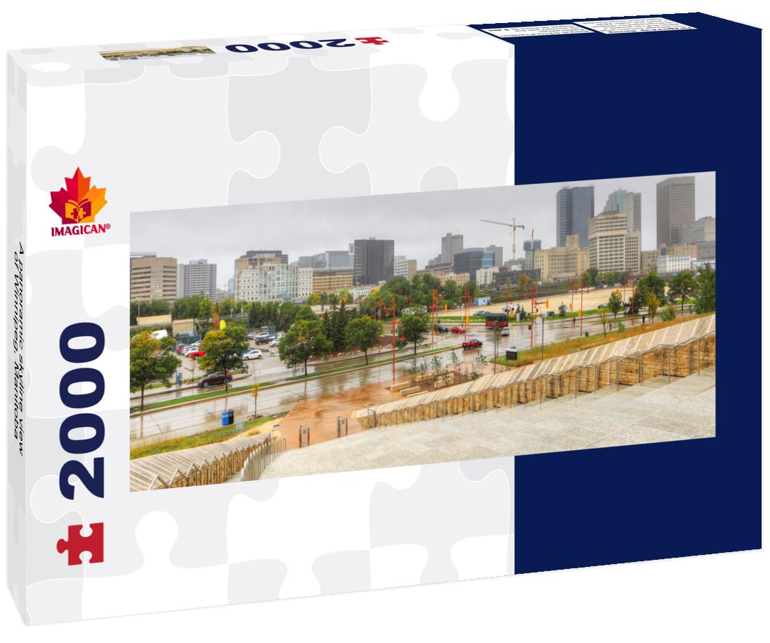 Winnipeg, Manitoba 2000pc Panoramic Puzzle