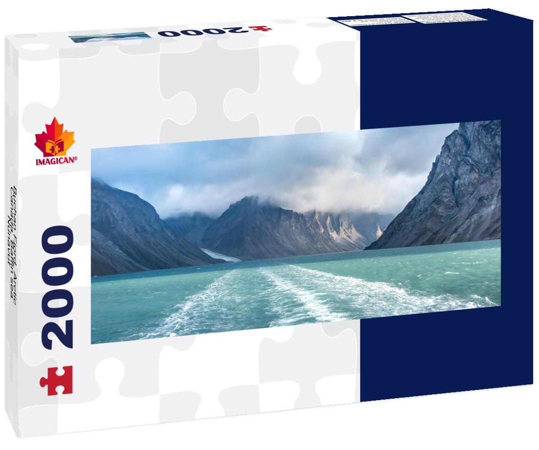 Buchan Fjord, Arctic Canada, Baffin sea, Nunavut 2000pc Panoramic Puzzle