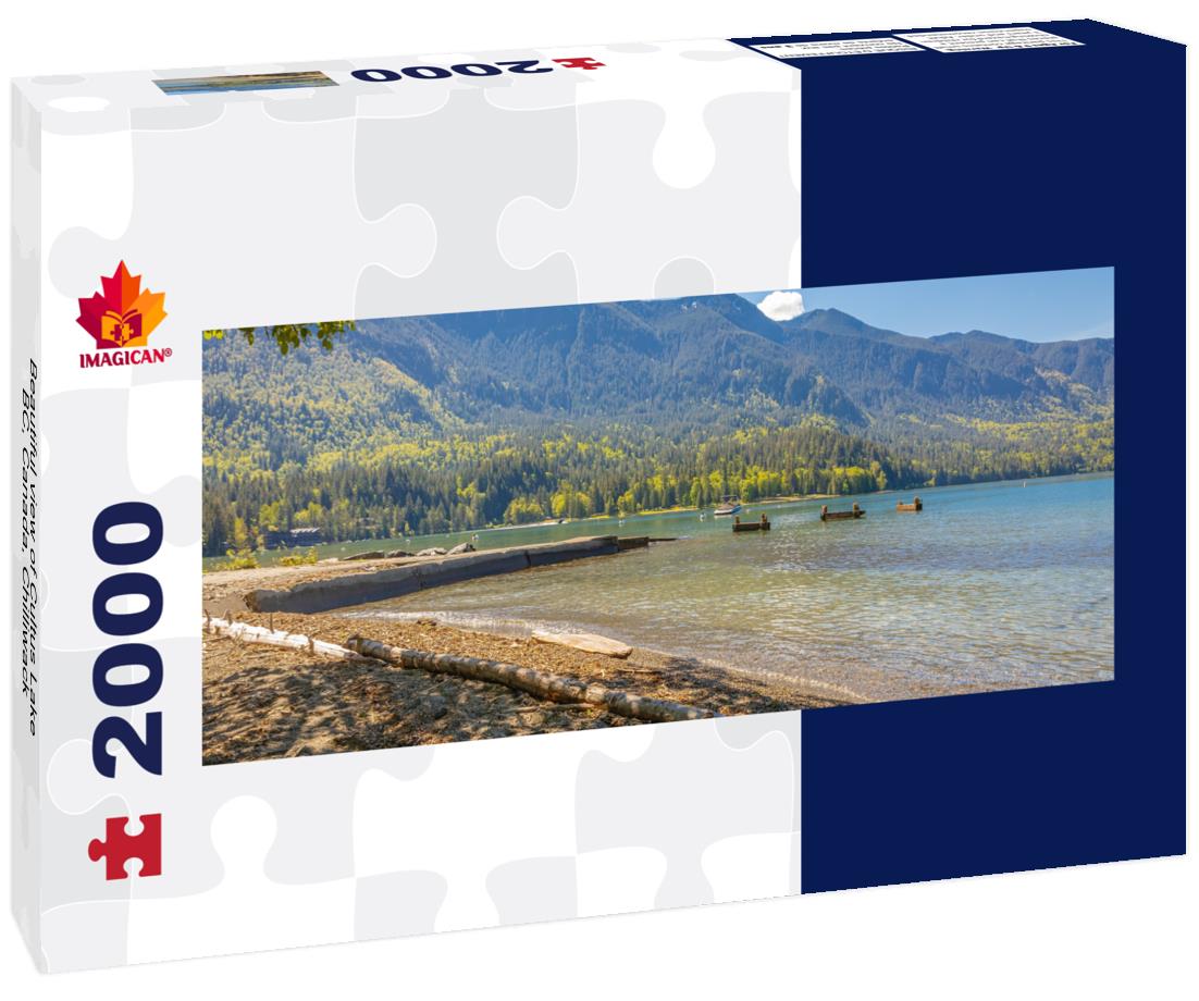 Beautiful view of Cultus Lake, BC, Canada, Chilliwack 2000pc Panoramic Puzzle