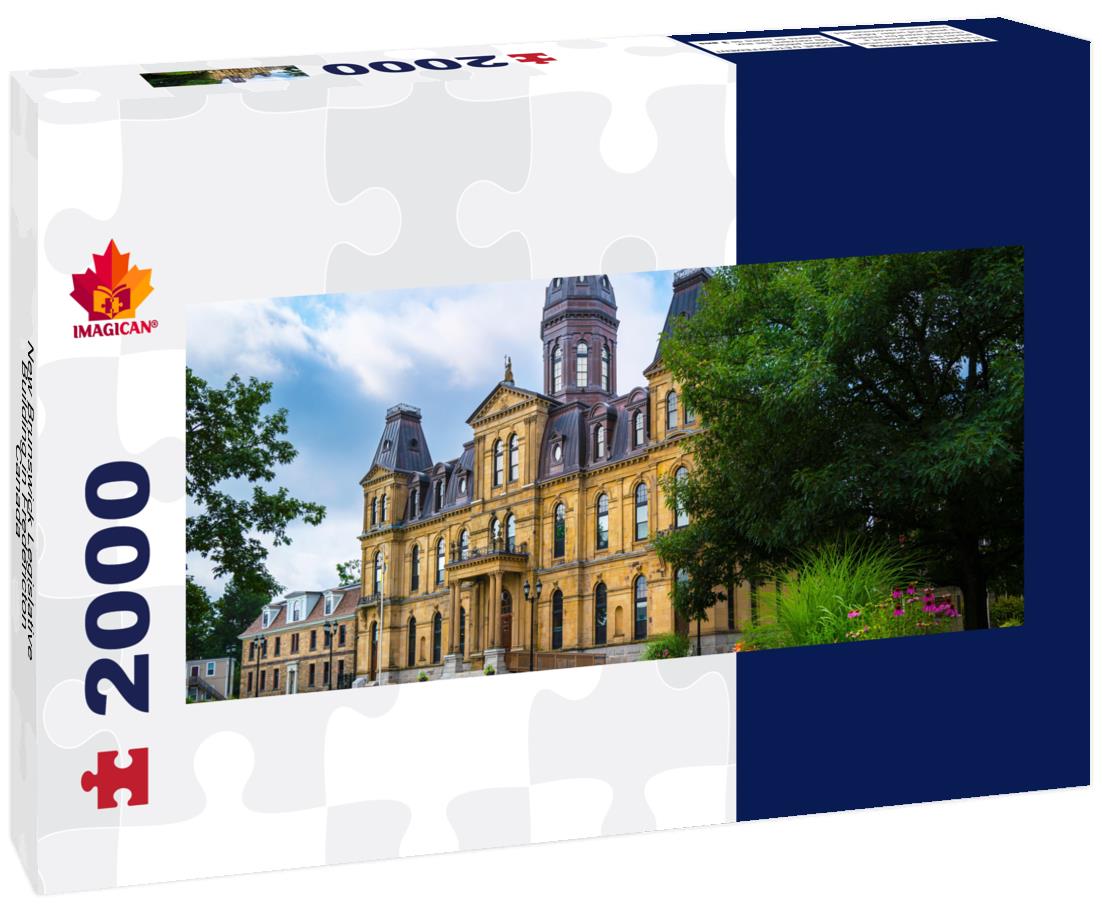 New Brunswick Legislative Building in Fredericton, Canada 2000pc Panoramic Puzzle