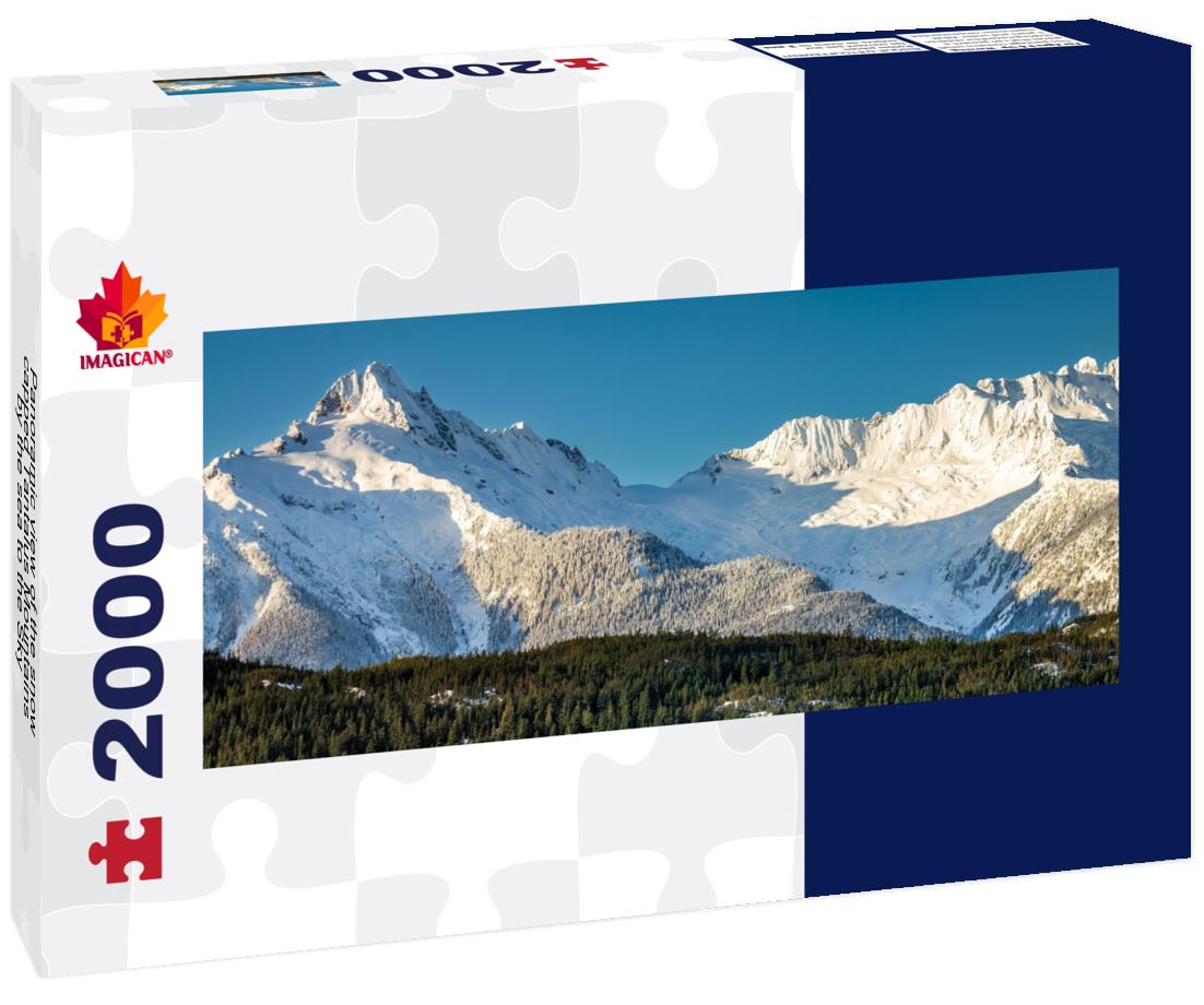 Tantalus Mountains by the sea to the Sky Highway 2000pc Panoramic Puzzle