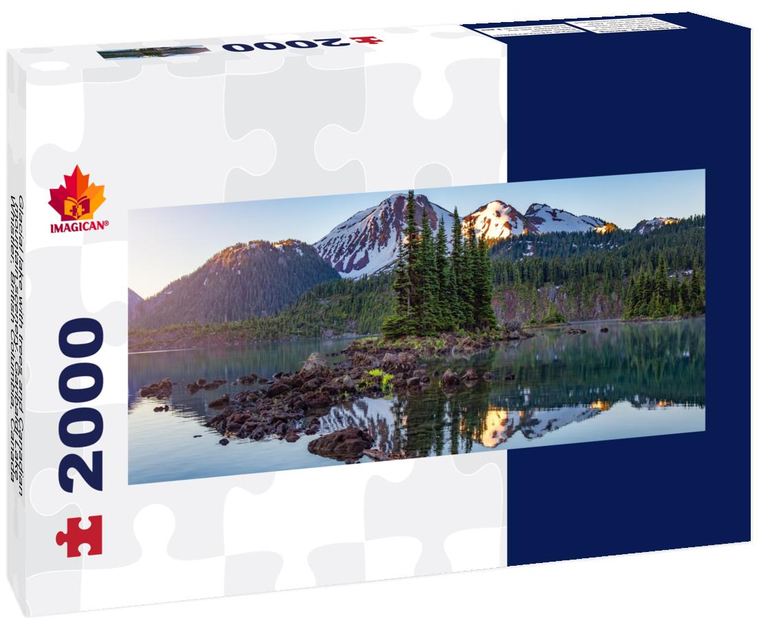 Garibaldi Lake, Whistler, British Columbia 2000pc Panoramic Puzzle