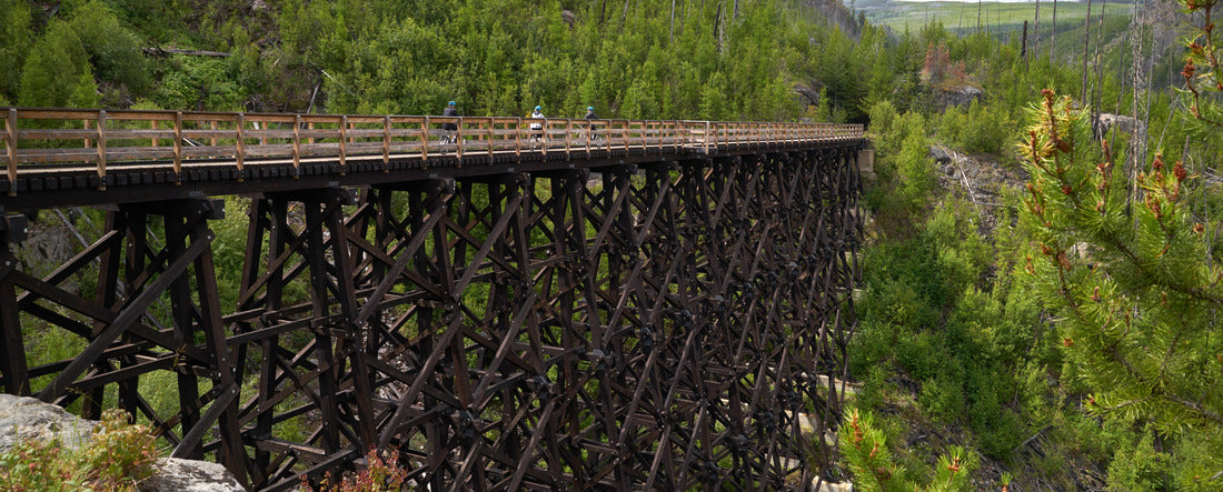 Myra Canyon Trestle Trail Kelowna, Myra-Bellevue Provincial Park 2000pc Panoramic Puzzle