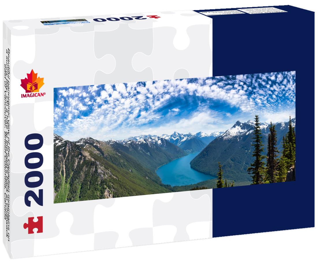 Chilliwack, east of Vancouver, British Columbia 2000pc Panoramic Puzzle