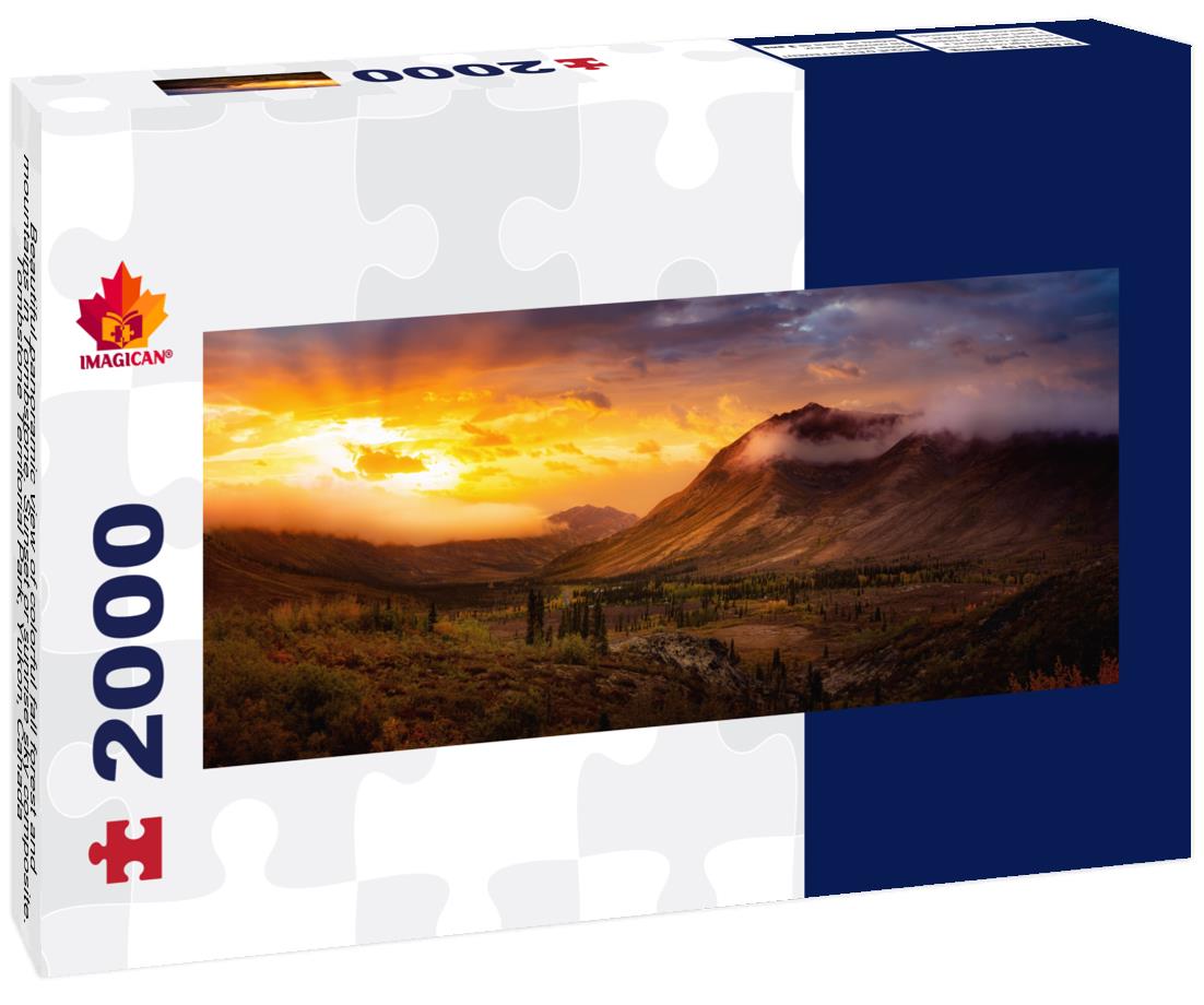 Tombstone Territorial Park, Yukon 2000pc Panoramic Puzzle