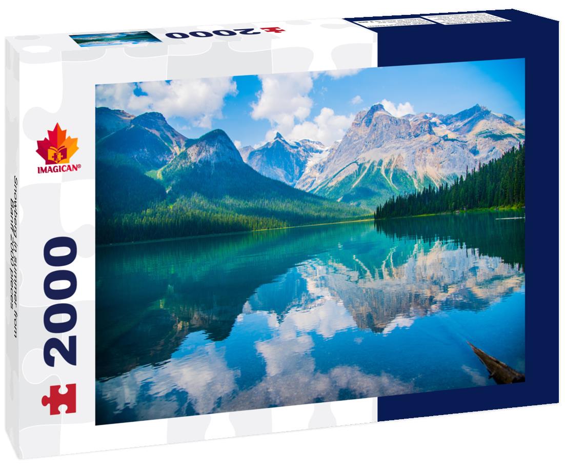 Snowberg in summer from Banff 2000pc Puzzle