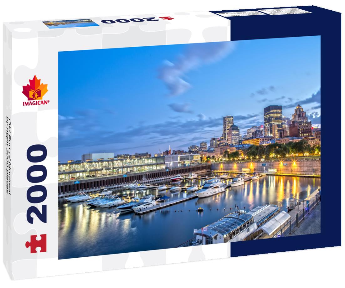 Old Port of Montreal by night 2000pc Puzzle