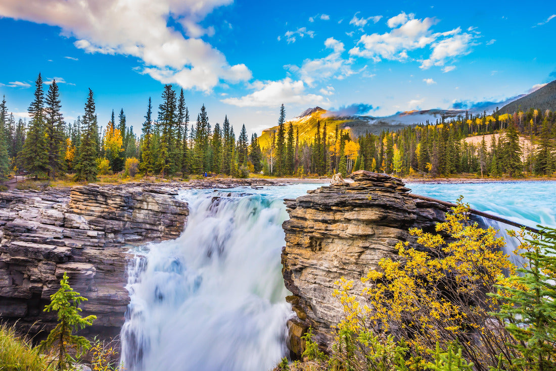 The deep raging falls of Athabasca 2000pc Puzzle