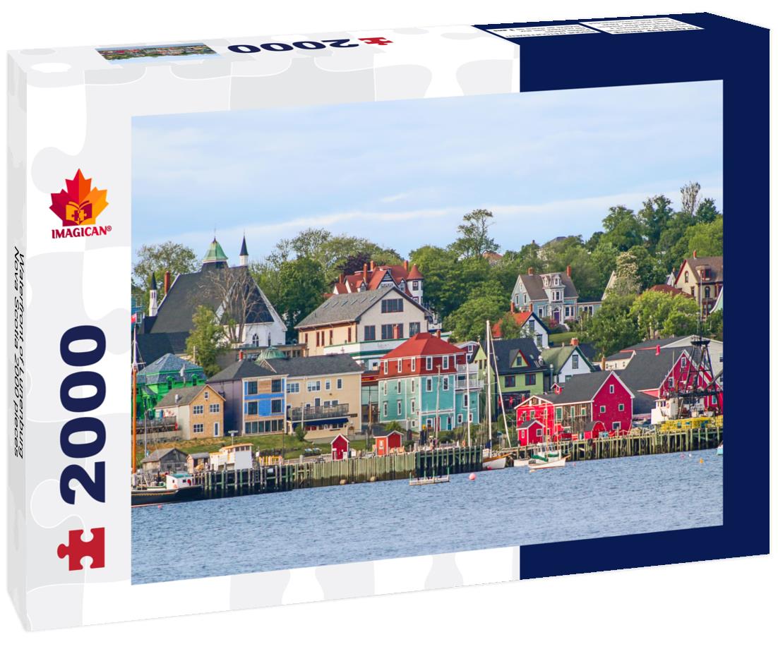 Waterfront of Lunenburg, Nova Scotia 2000pc Puzzle