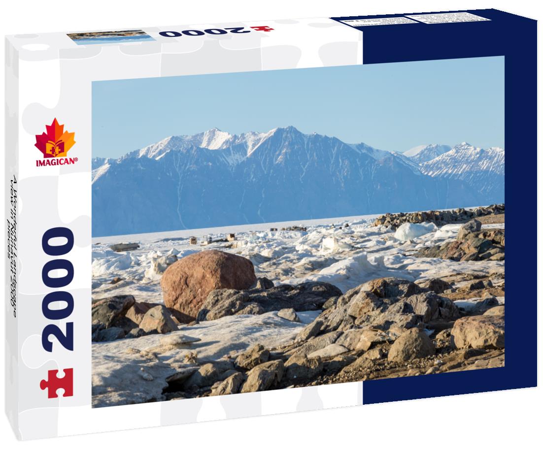 A Wonderful Landscape view in Nunavut 2000pc Puzzle