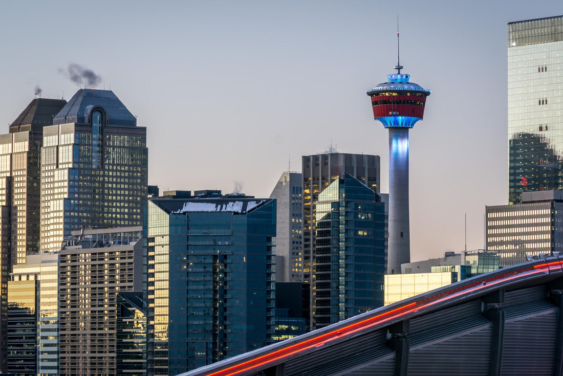 Sunset Calgary skyline, Alberta, Canada 2000pc Puzzle