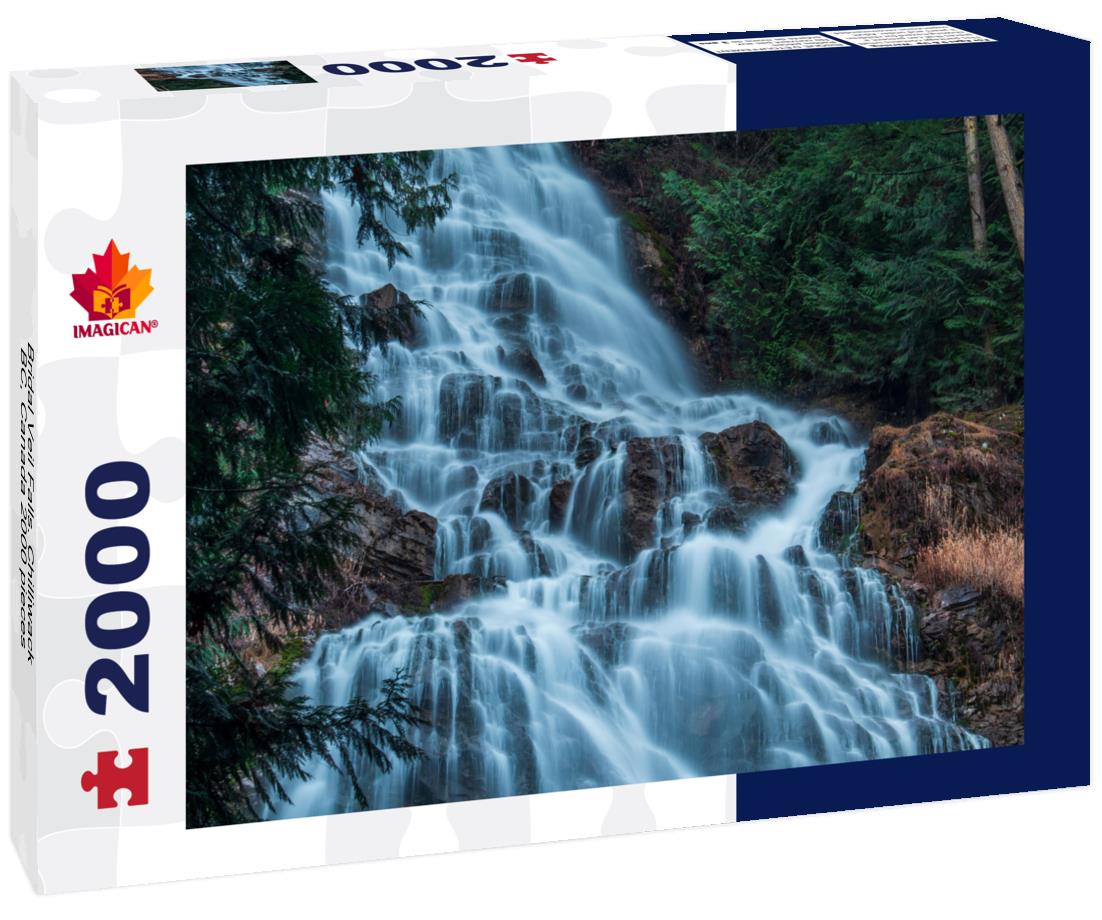 Bridal Veil Falls. Chilliwack, BC, Canada 2000pc Puzzle