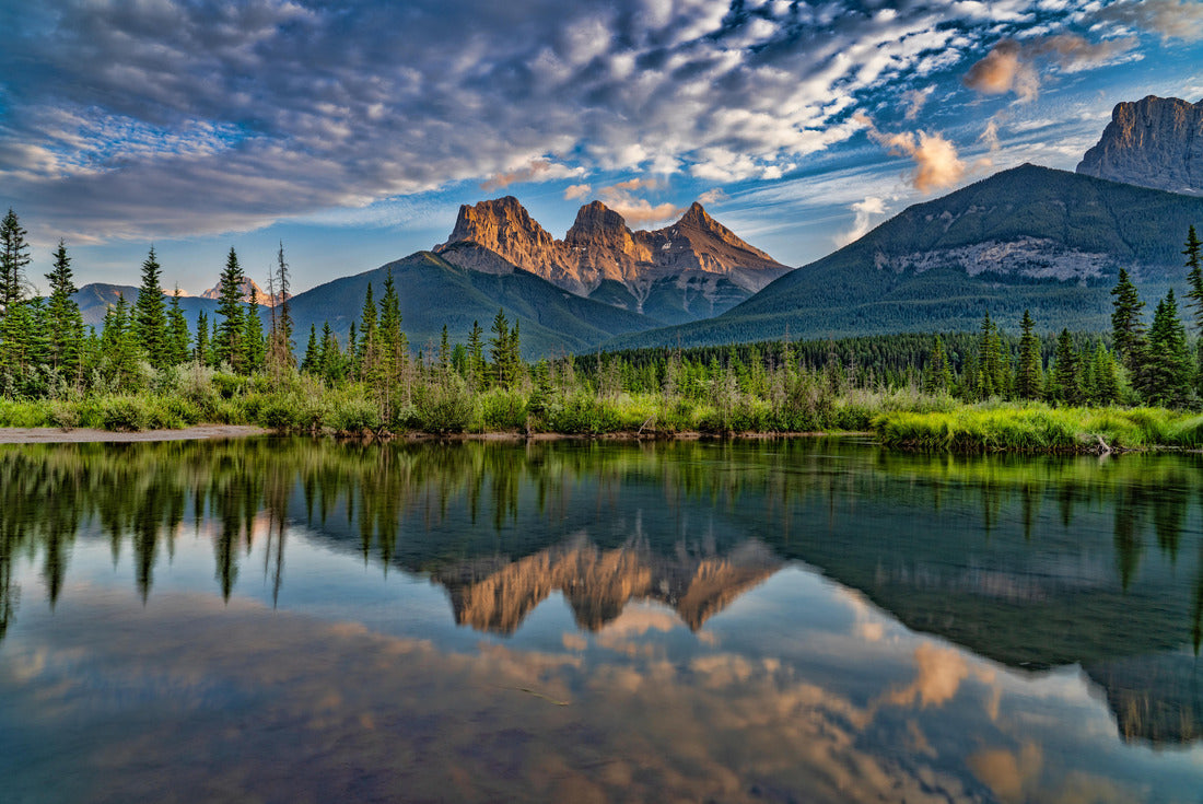 Three Sisters peaks Canmore Alberta Canada 2000pc Puzzle