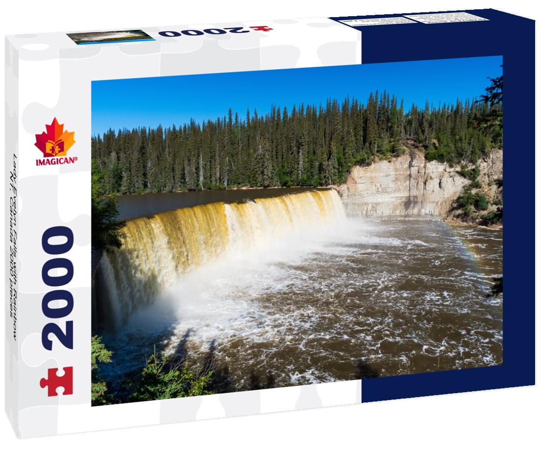 Lady Evelyn Falls with Rainbow, NT, Canada 2000pc Puzzle