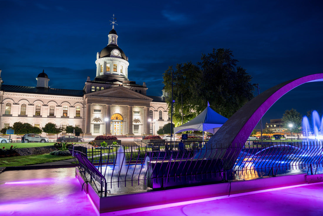 Kingston City Hall at night, Ontario, Canada 2000pc Puzzle