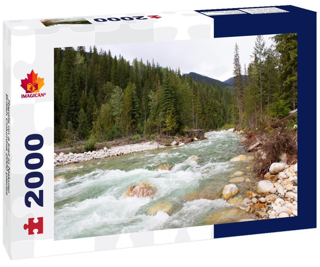 Rapids on a trail in Nakusp, British Columbia 2000pc Puzzle