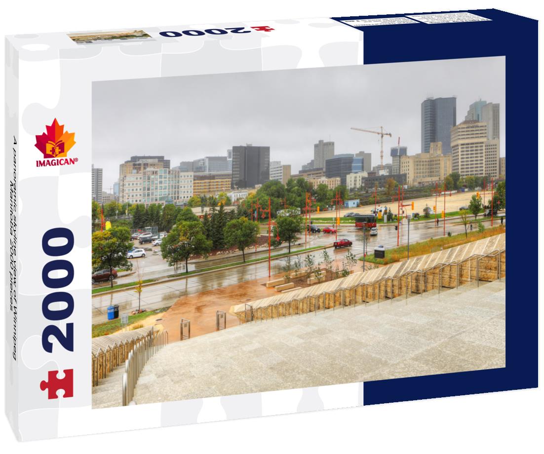A skyline view of Winnipeg, Manitoba 2000pc Puzzle