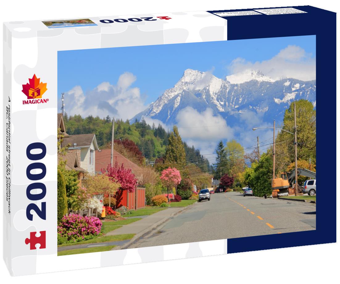 A residential street in Chilliwack, BC, Canada 2000pc Puzzle