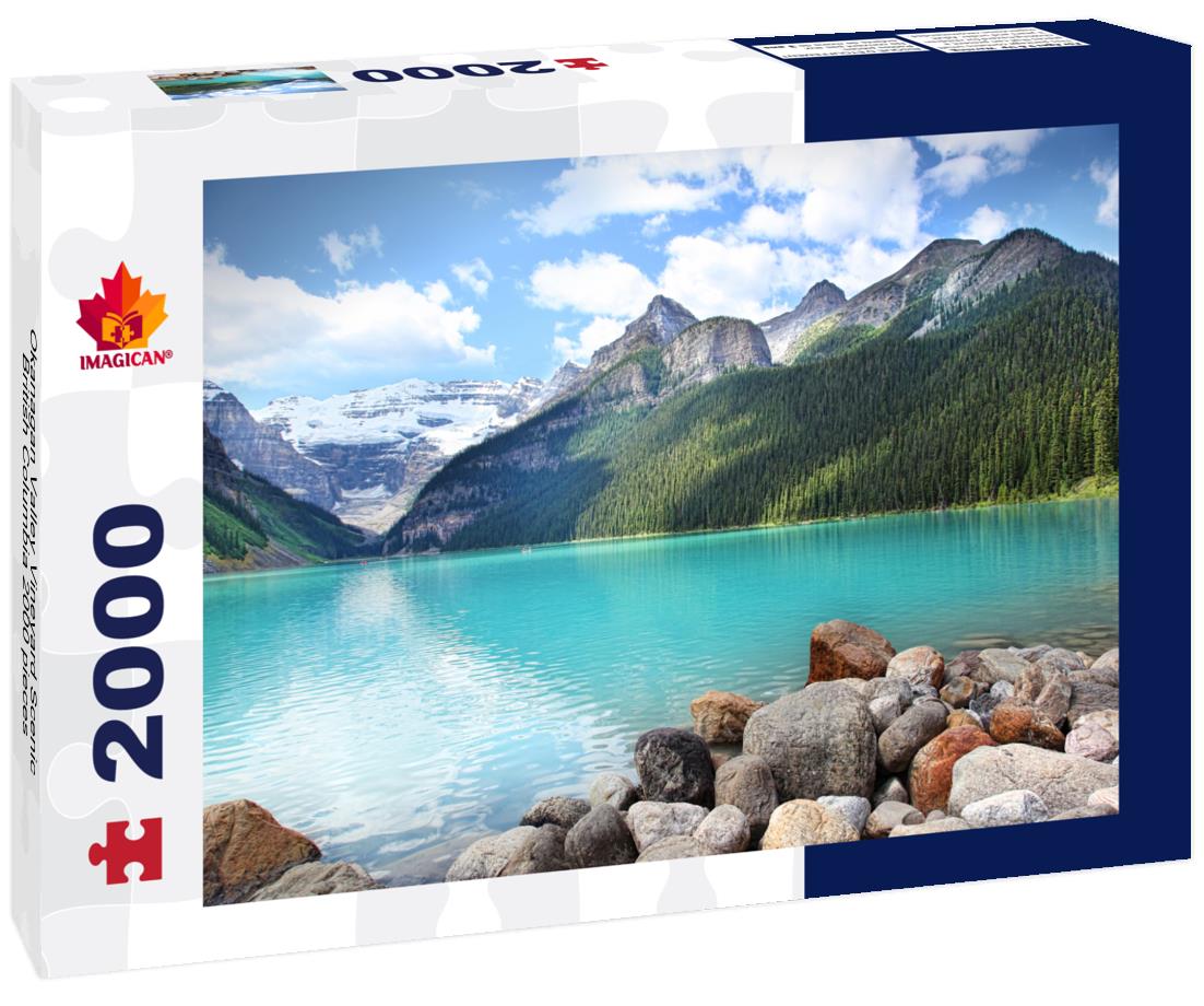 Okanagan Valley Vineyard Scenic, British Columbia 2000pc Puzzle