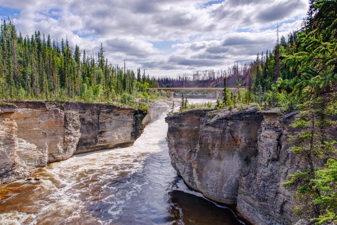ImagiCan Jigsaw Puzzle Bove Island and Tagish Lake in Yukon, Canada in summer 2000 pieces