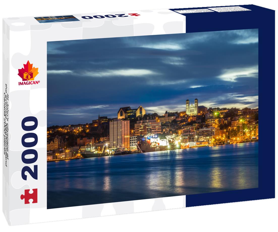 St John's cityscape at the evening, Newfoundland, Canada 2000pc Puzzle