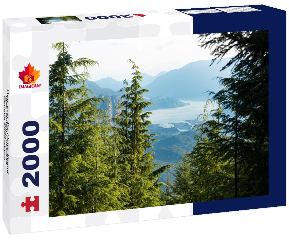 the Howe Sound Inlet, British Columbia, Canada 2000pc Puzzle