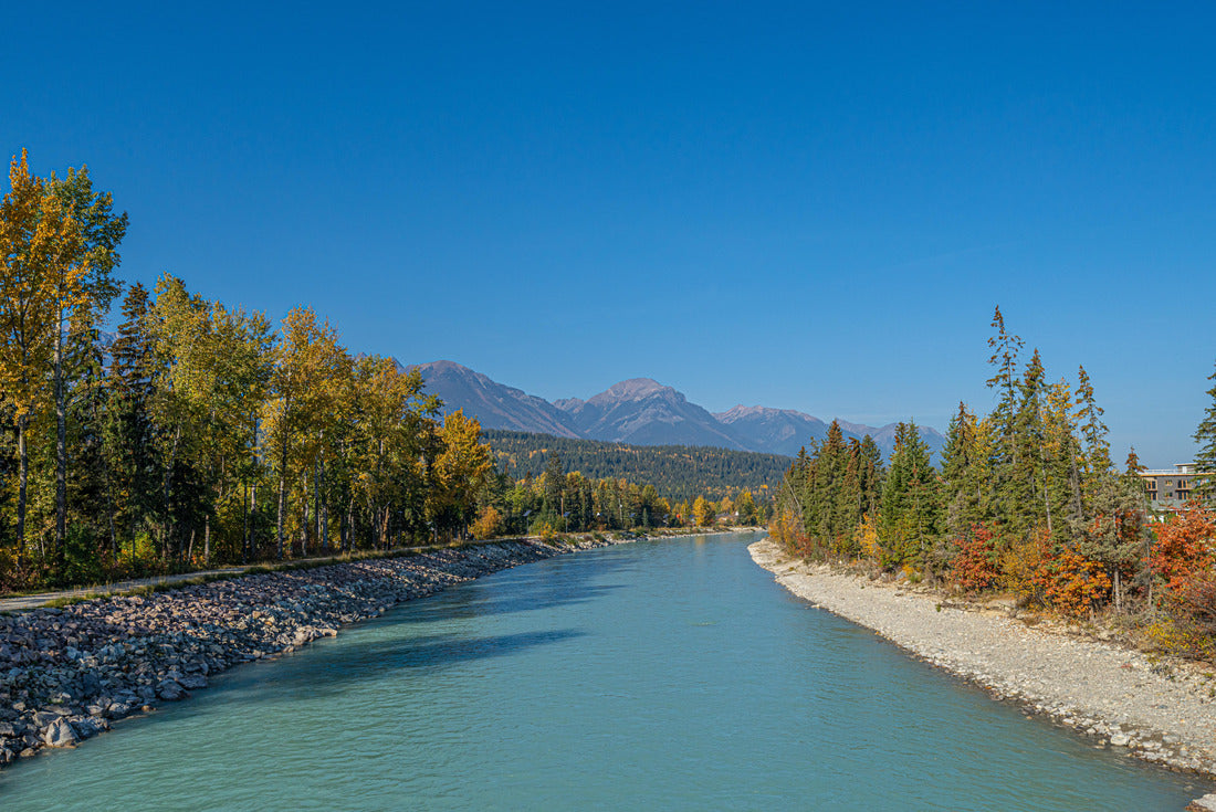 Columbia River flowing through Golden in British Columbia 2000pc Puzzle