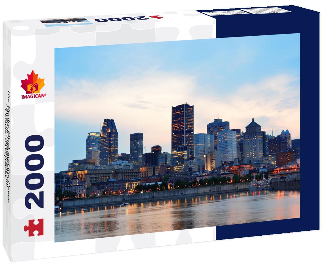 The Centre Block and the Peace Tower in Parliament Hill, Ottawa 2000pc Puzzle