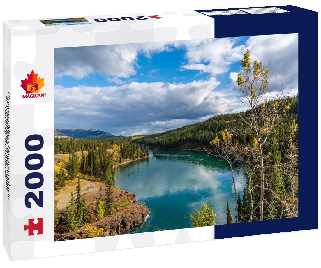 Stunning Miles Canyon outside of Whitehorse in the Yukon Territory 2000pc Puzzle