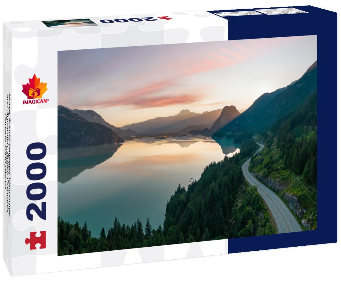 Howe Sound between Vancouver and Squamish, British Columbia, Canada 2000pc Puzzle