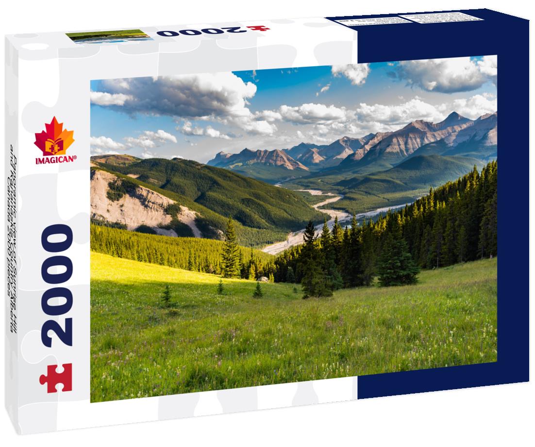 Sunrise Hill and Kananaskis Country Alberta Canada 2000pc Puzzle