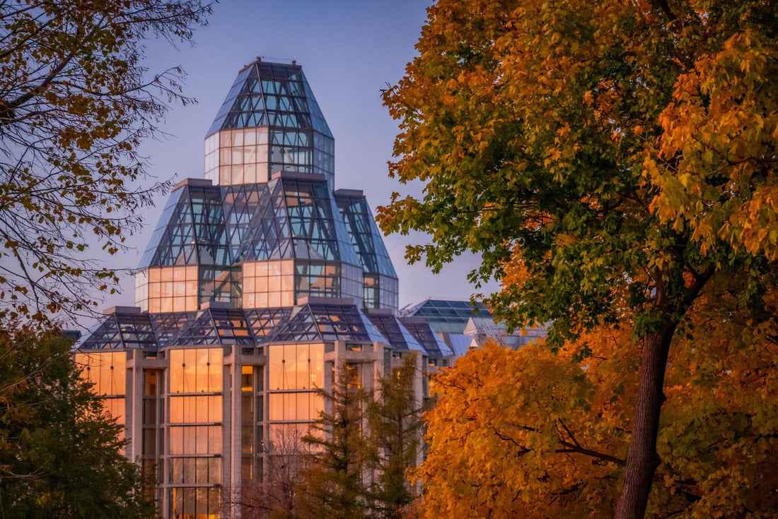 National Gallery of Canada with fall foliage, Ottawa, Ontario, Canada 2000pc Puzzle