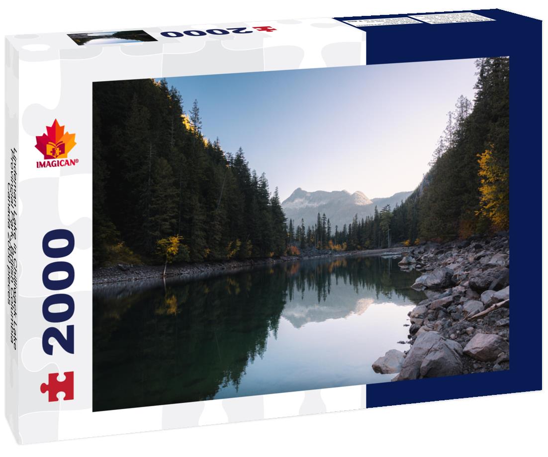 Lindeman Lake in Chilliwack Lake Provincial Park, British Columbia, Canada 2000pc Puzzle