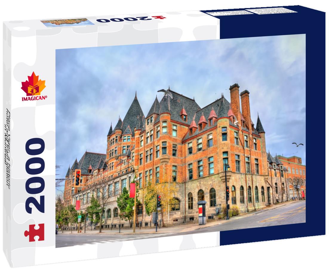 Place Viger, a historic hotel and train station in Montreal - Quebec, Canada 2000pc Puzzle