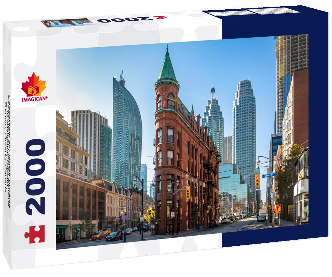 Gooderham or Flatiron Building in downtown Toronto - Toronto, Ontario, Canada 2000pc Puzzle