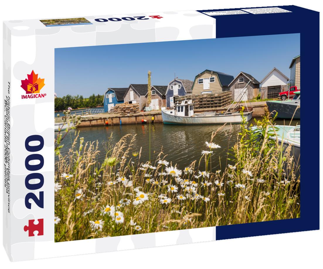 The historic British Columbia province parliament building, Victoria, BC, Canada 2000pc Puzzle
