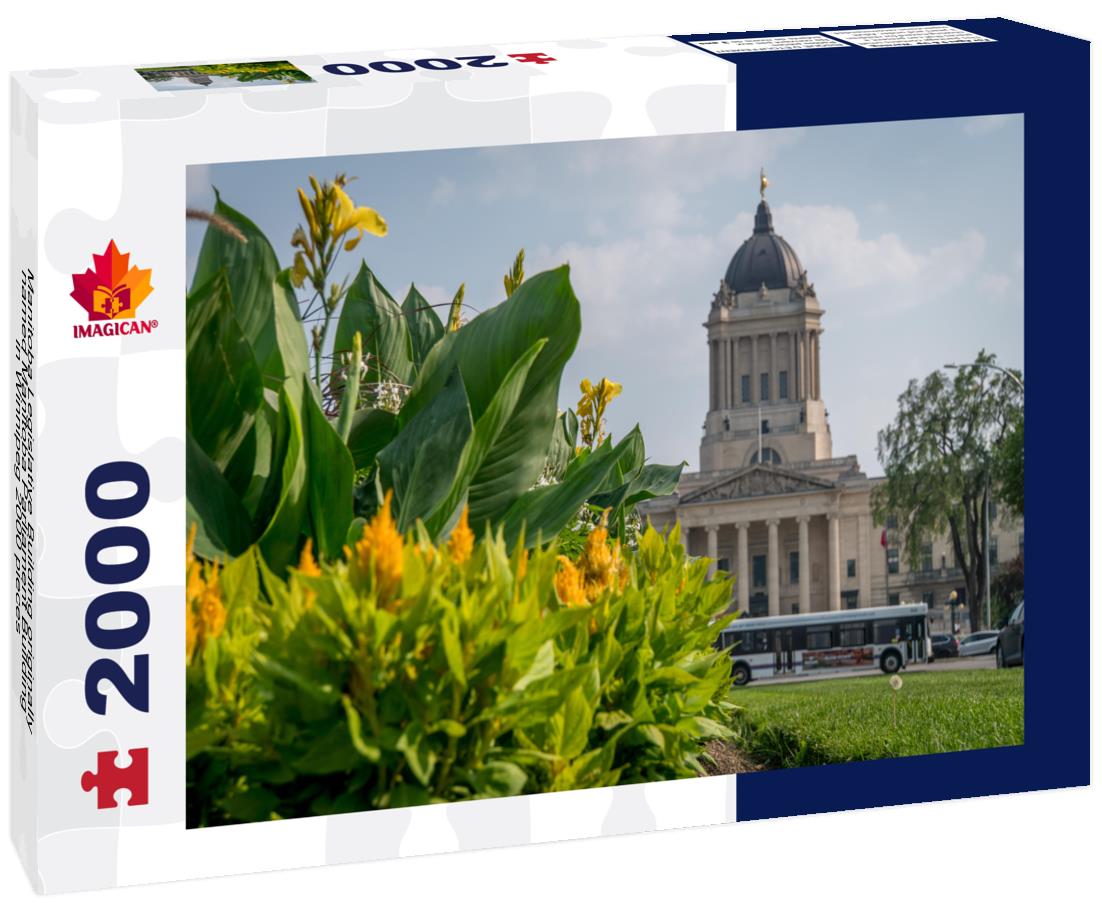 Manitoba Legislative Building originally named Manitoba Parliament Building in Winnipeg 2000pc Puzzle