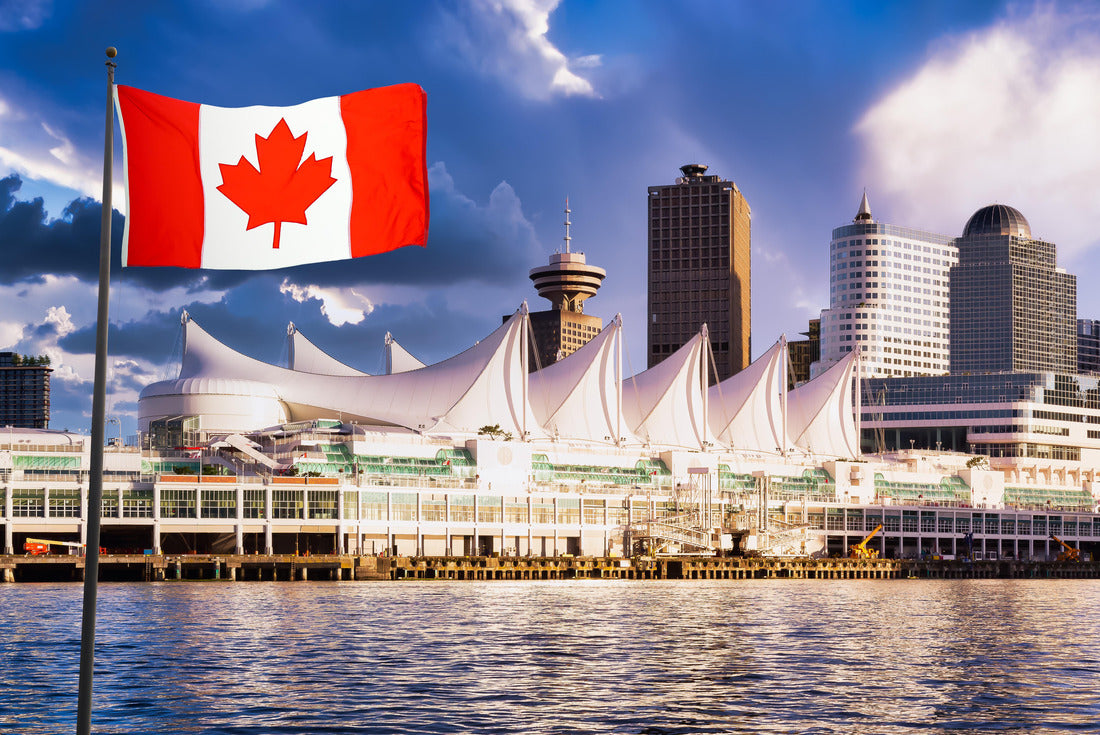 Canada Place and commercial buildings in downtown Vancouver, BC 2000pc Puzzle