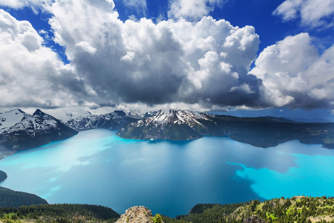 Hiking to turquoise waters of scenic Garibaldi Lake near Whistler, BC 2000pc Puzzle