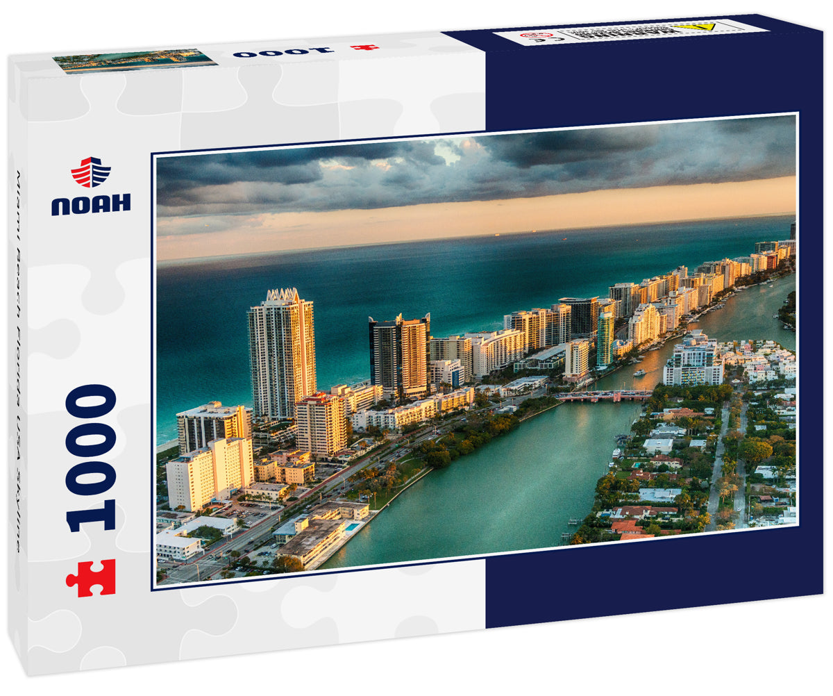 Miami Beach Florida USA Skyline