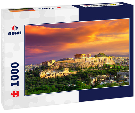 Acropolis with Parthenon in Athens