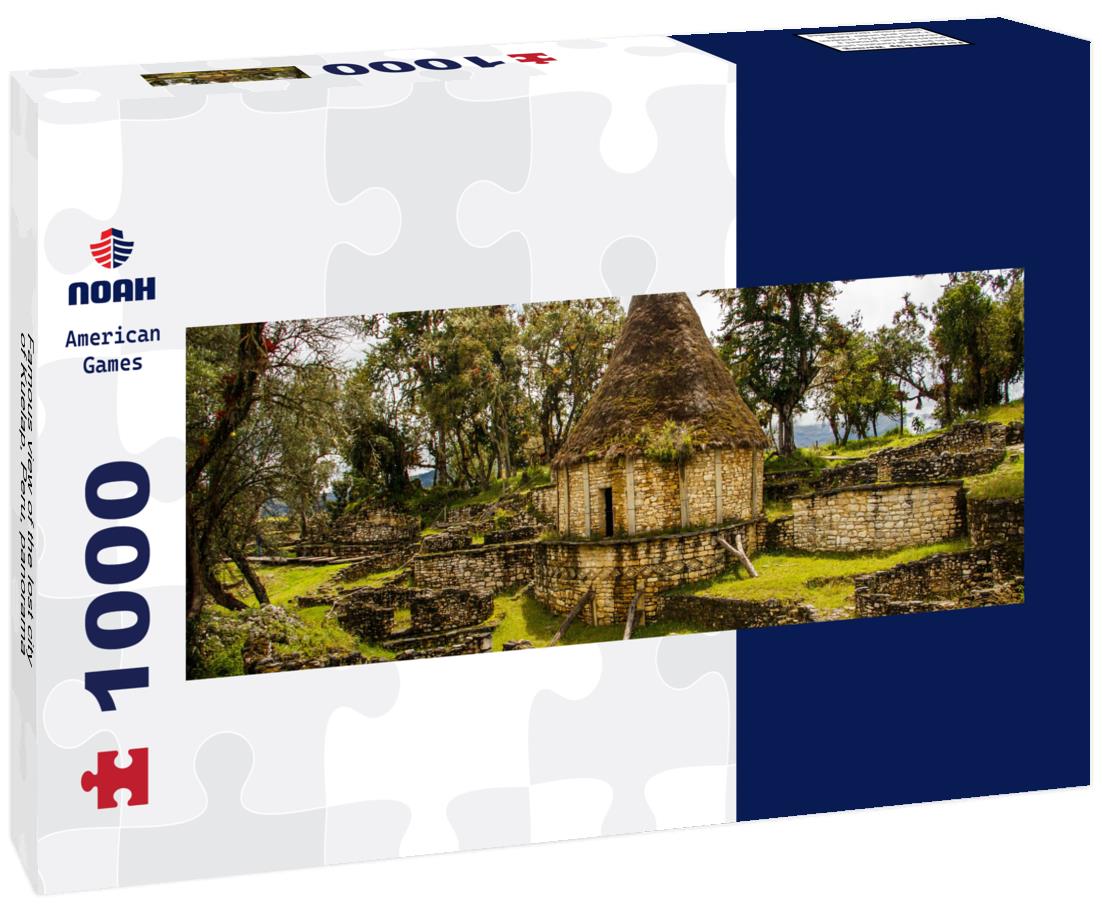 Noah Jigsaw Puzzle Famous view of the lost city of Kuelap, Peru, panorama Panorama 1000 Pieces