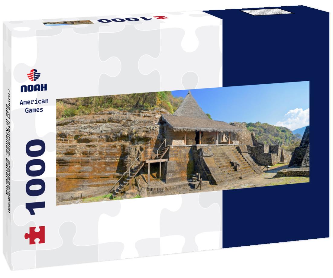 Noah Jigsaw Puzzle Ruins in Malinalco, archaeological site in Mexico, panorama Panorama 1000 Pieces