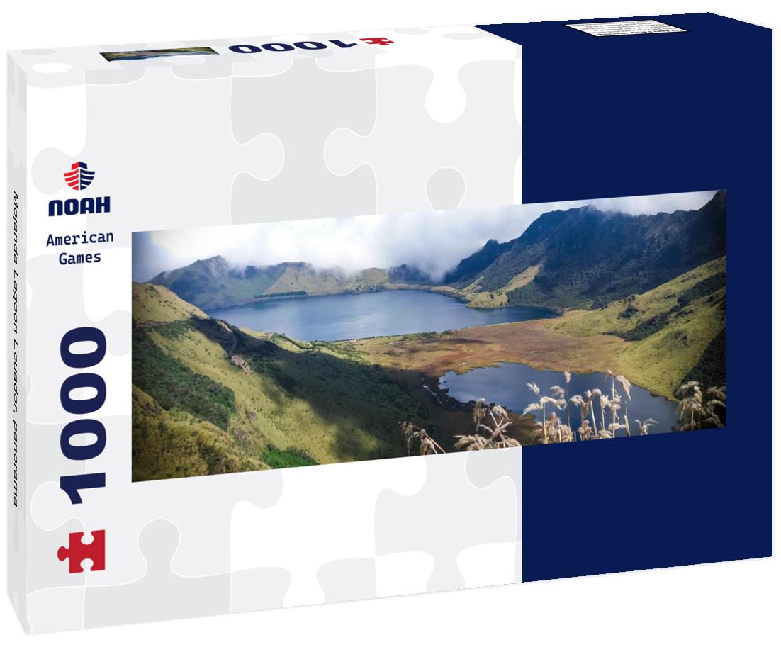 Noah Jigsaw Puzzle Mojanda Lagoon Ecuador, panorama Panorama 1000 Pieces