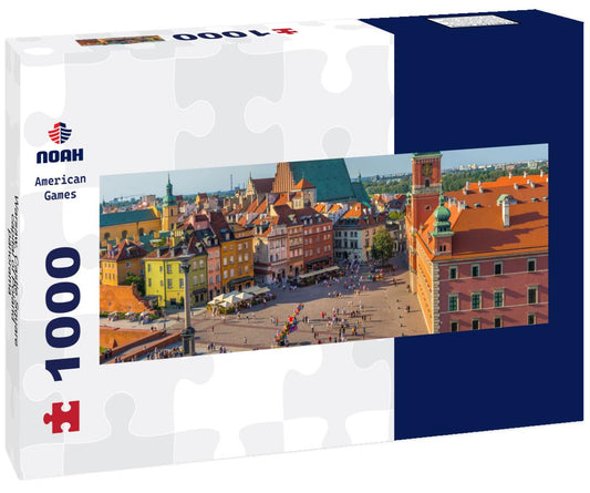 Noah Jigsaw Puzzle Warsaw, Castle Square, capital of Poland, panorama Panorama 1000 Pieces