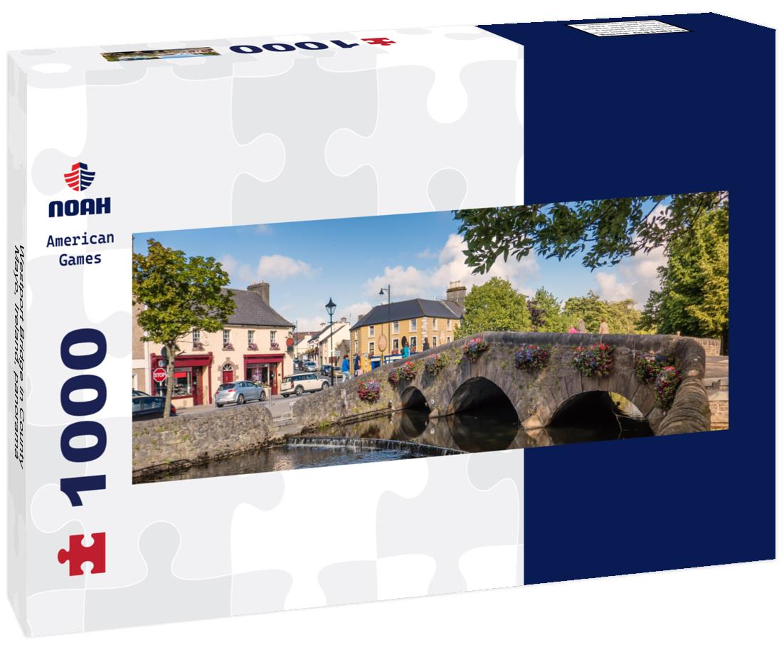 Noah Jigsaw Puzzle Westport Bridge in County Mayo, Ireland, panorama Panorama 1000 Pieces