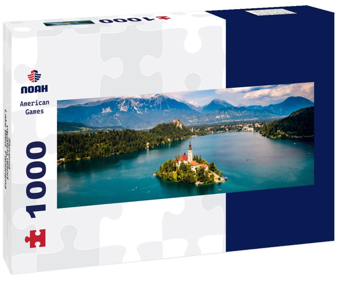 Noah Jigsaw Puzzle Slovenia - vacation resort Lake Bled, Panorama Panorama 1000 Pieces