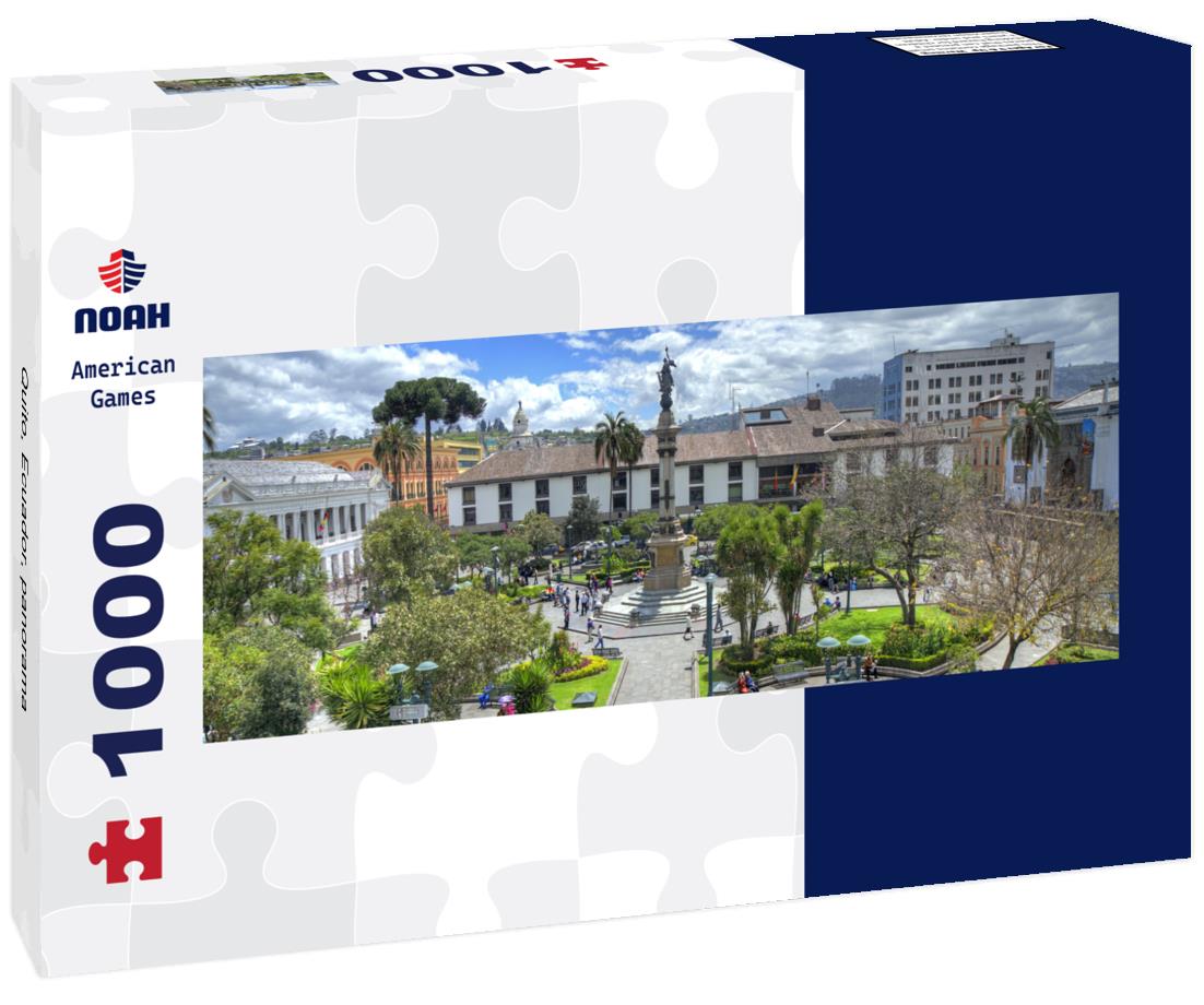 Noah Jigsaw Puzzle Quito, Ecuador, panorama Panorama 1000 Pieces