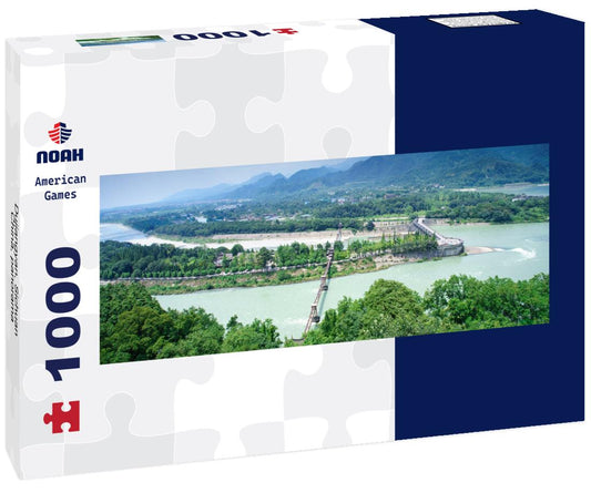 Noah Jigsaw Puzzle Dujiangyan, Sichuan, China, panorama Panorama 1000 Pieces